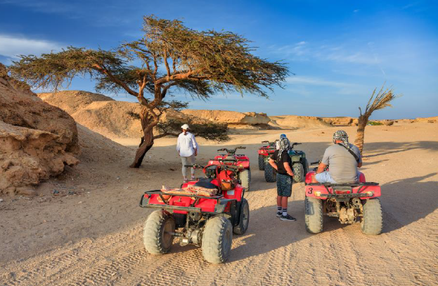 Mega Safari - Jeep, ATV, Buggy, Camel Ride and Bedouin Village Desert Adventure